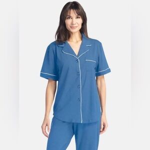 Fisher's Finery Jersey Pajama Top